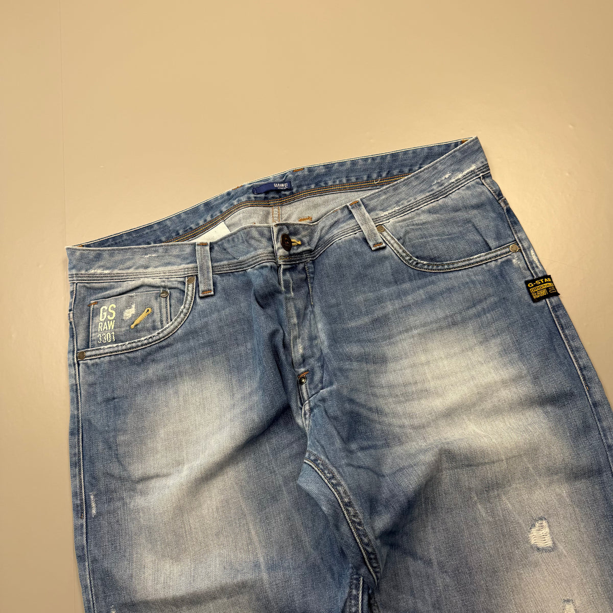 G-Star Washed Vintage Jeans | L
