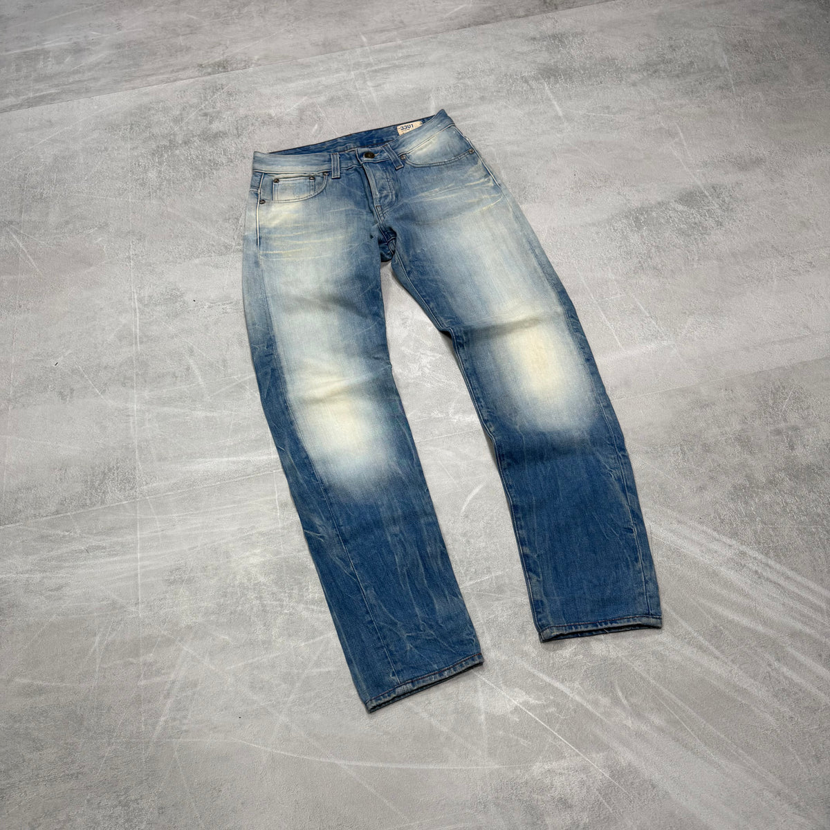 G-Star Washed Vintage Jeans | XS