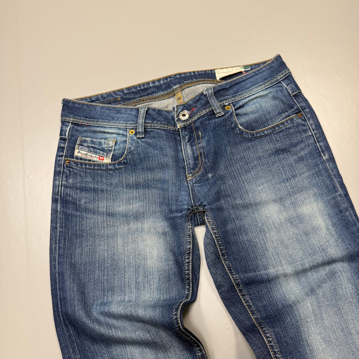 Diesel Bootcut Washed Vintage Jeans | XS