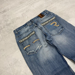 G-Star Big Print Vintage Jeans | S
