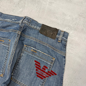 Armani Big Print Vintage Jeans | M