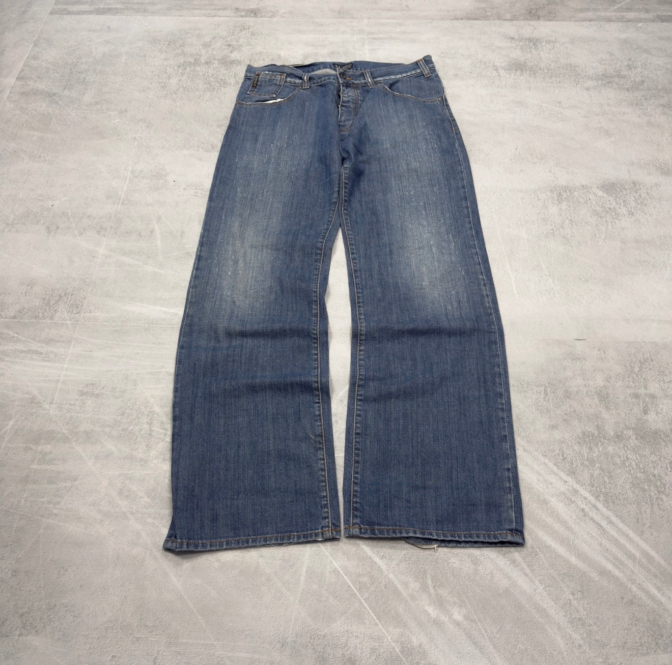Armani Big Print Vintage Jeans | M