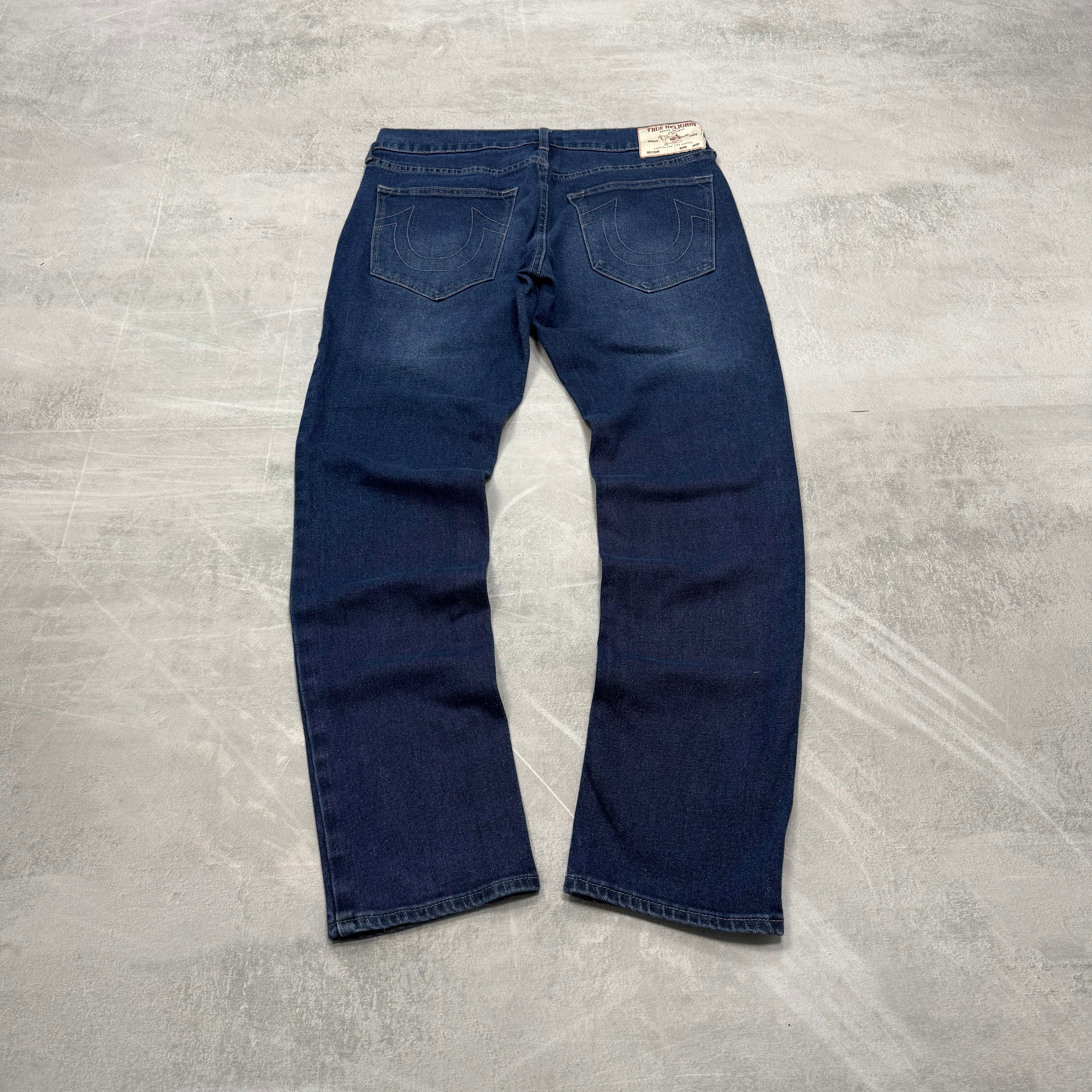 True Religion Washed Vintage Jeans | S