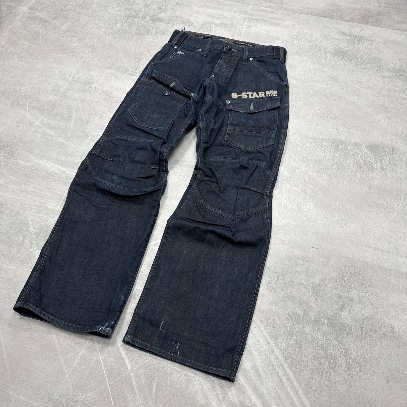 G-Star Big Print Vintage Jeans | S