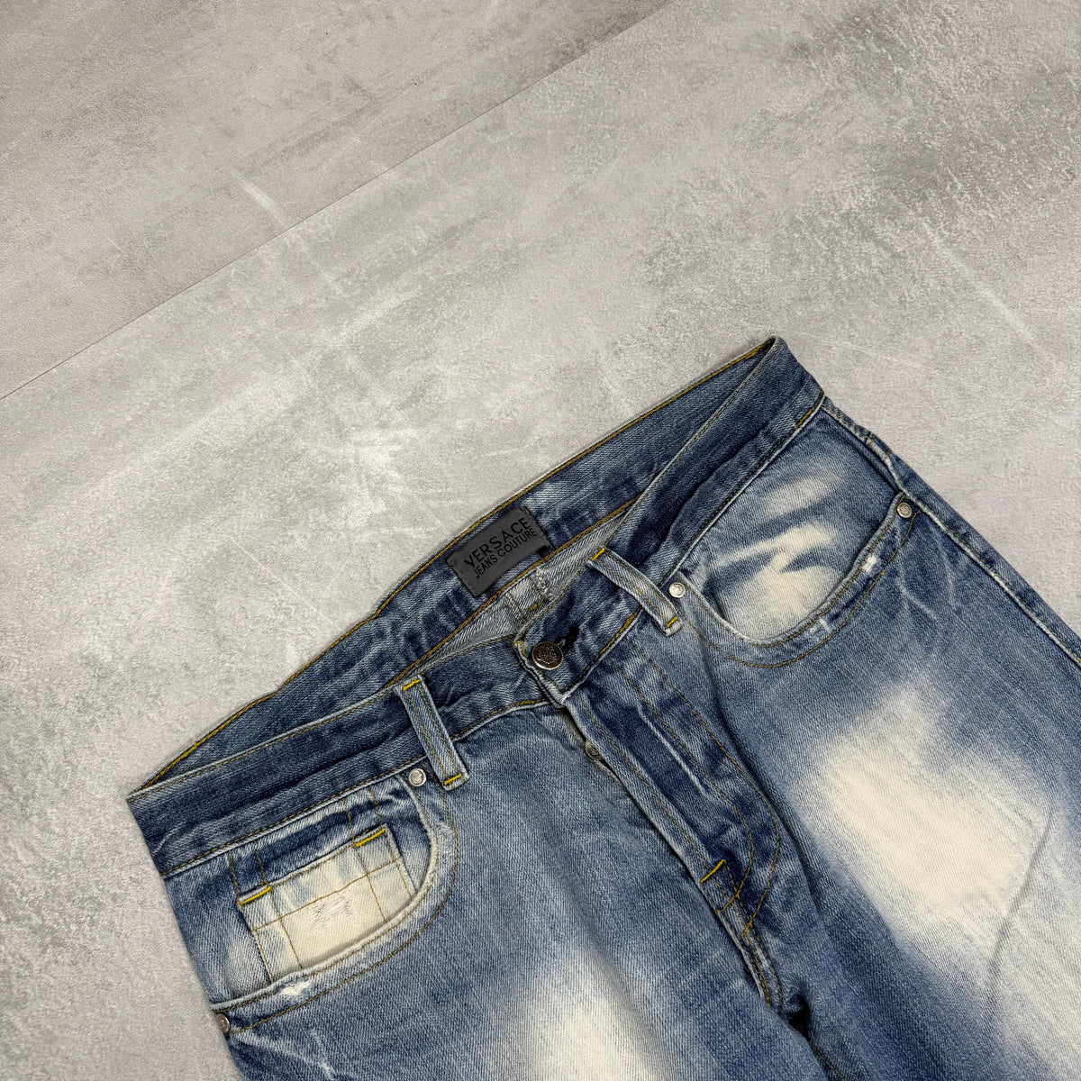 Versace Washed Vintage Jeans | S