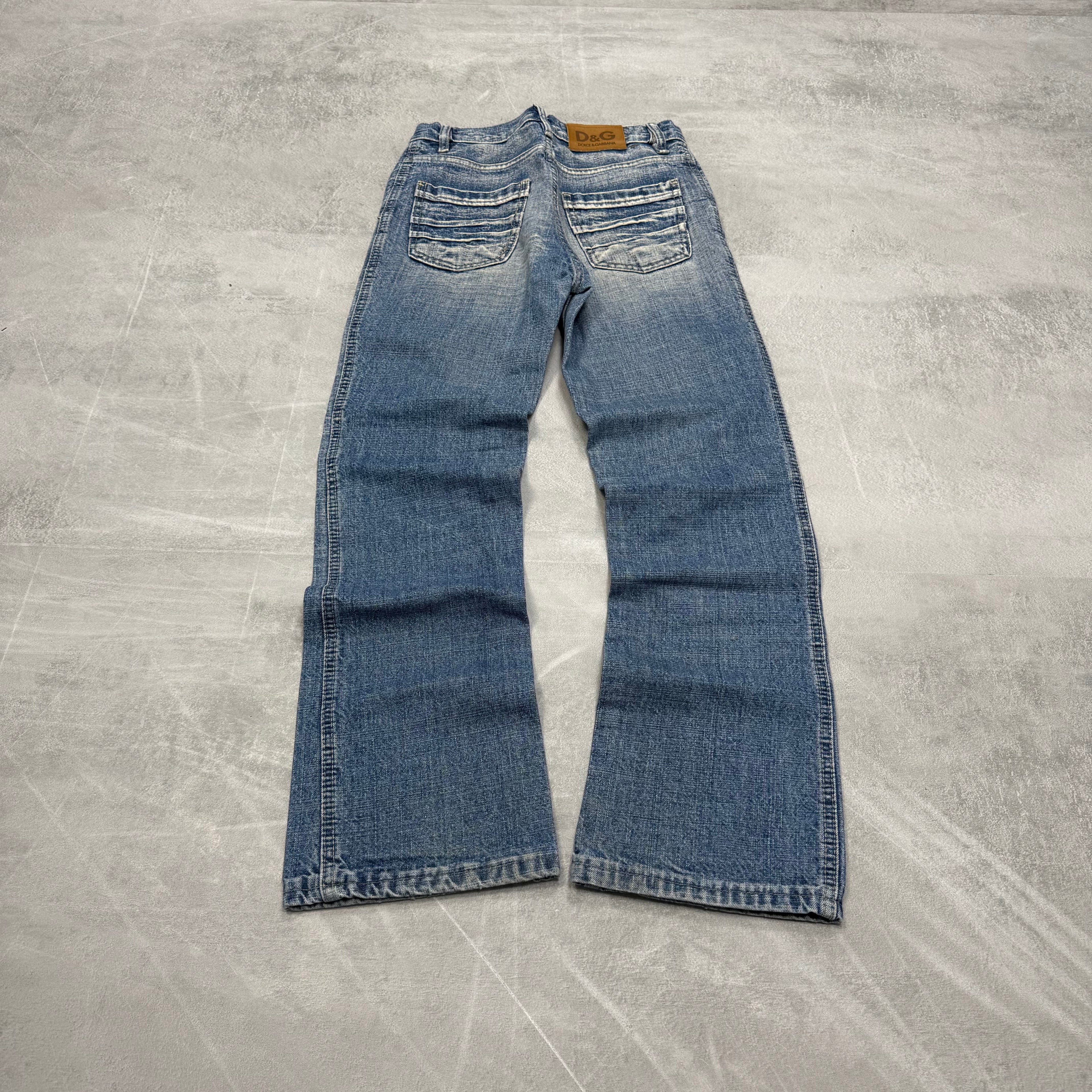 Dolce Gabana Washed Vintage Jeans | XS