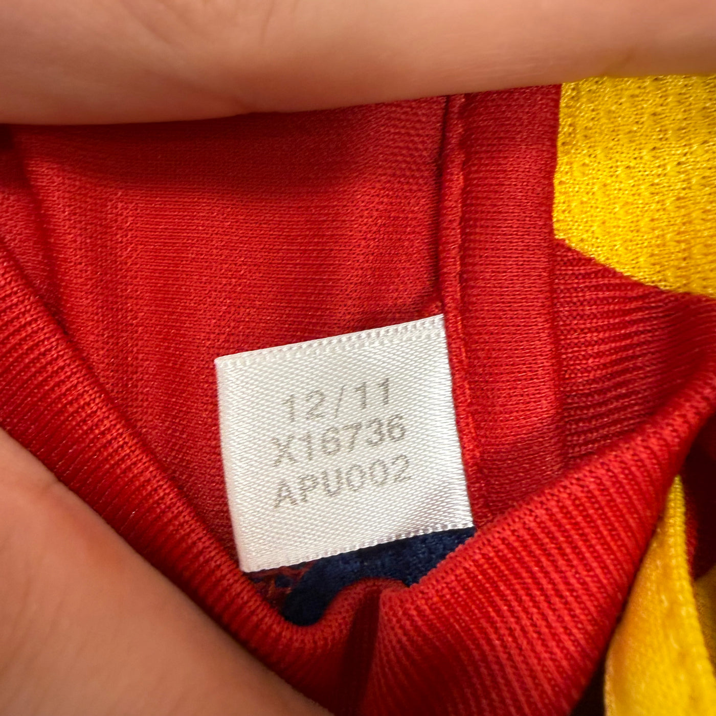 Spanien 2011 Vintage Trikot | S