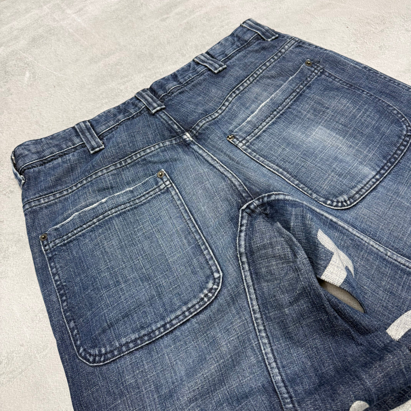 Armani Big Print Vintage Jeans | S