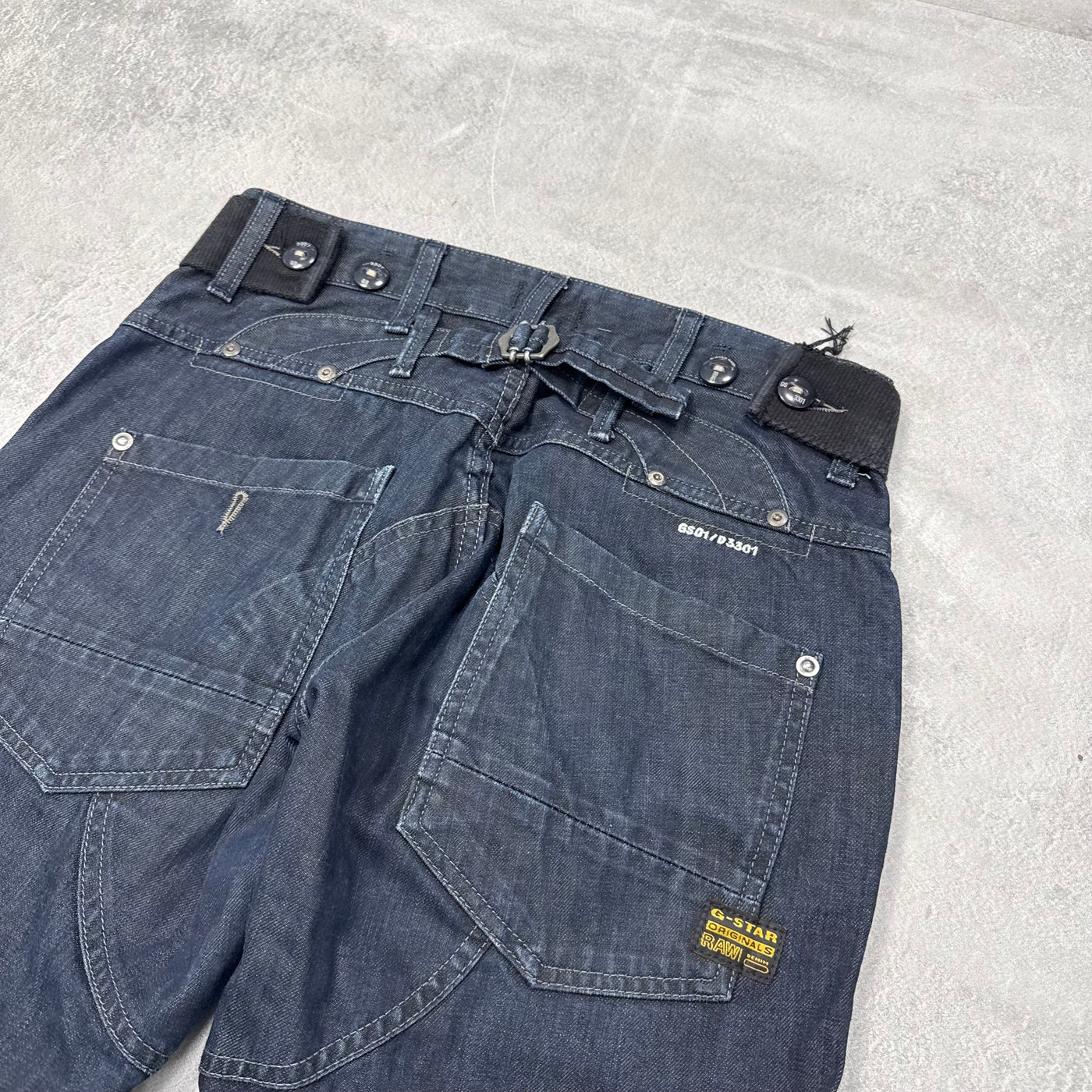 G-Star Big Print Vintage Jeans | S