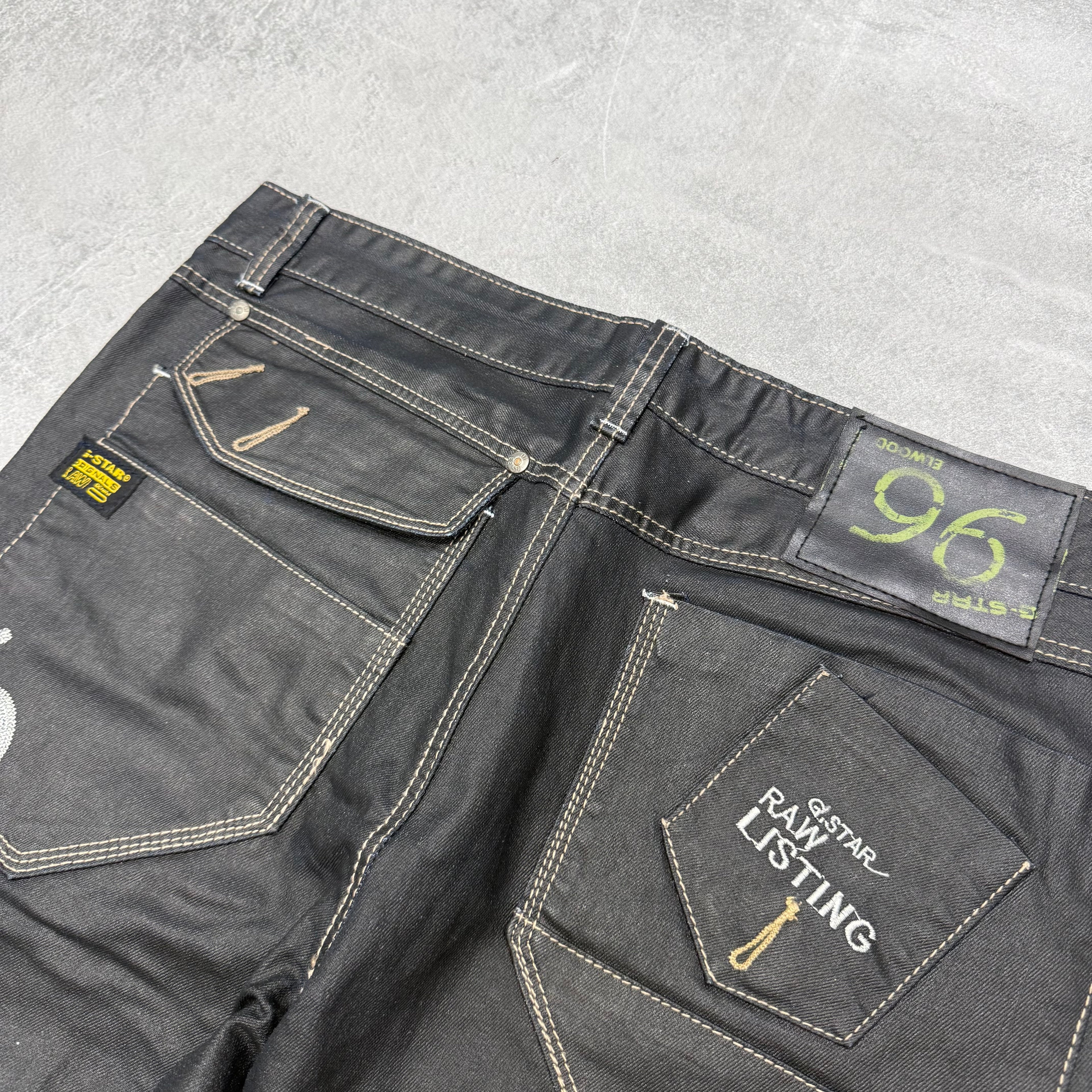 G-Star Big Print Vintage Jeans | M