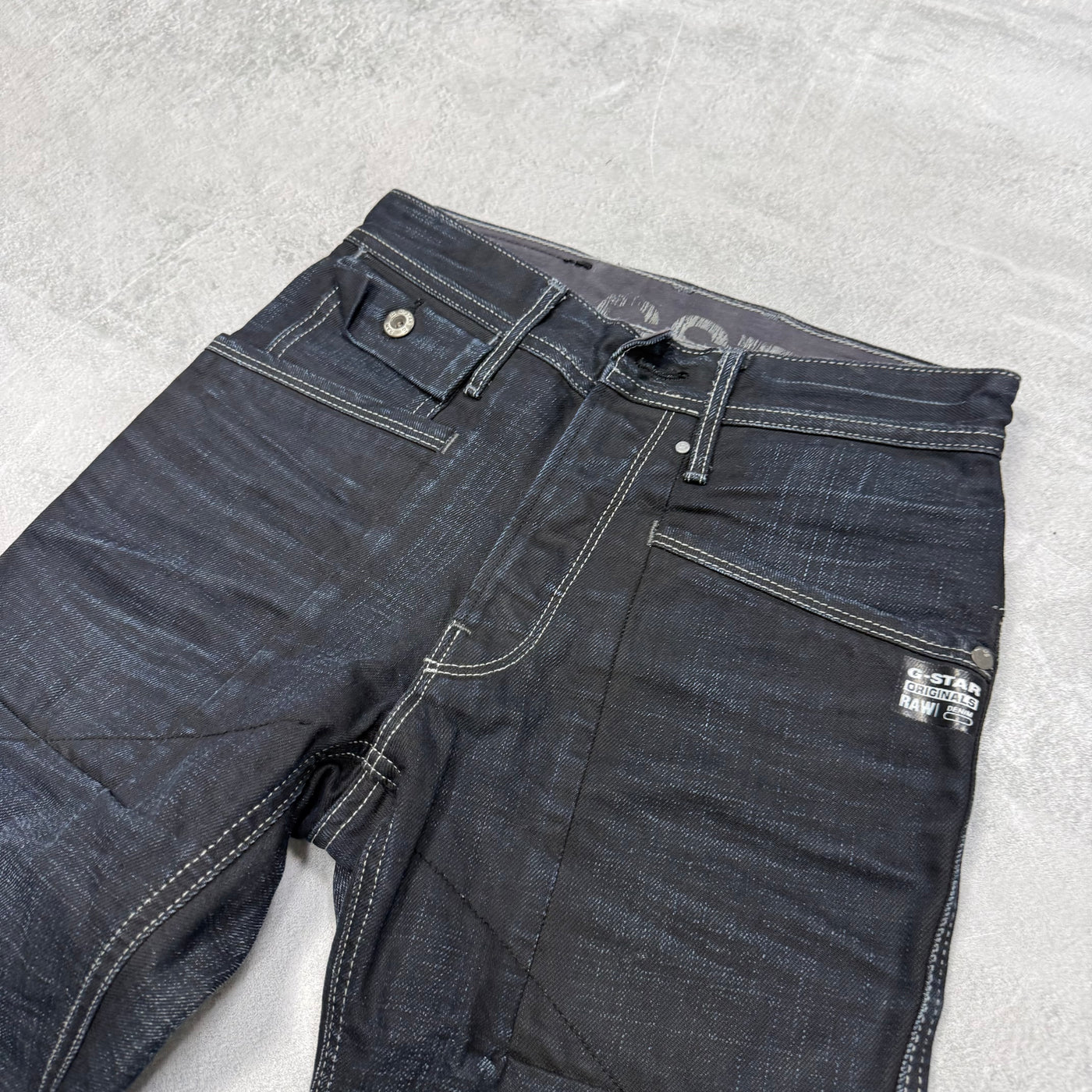 G-Star Big Print Vintage Jeans | XS