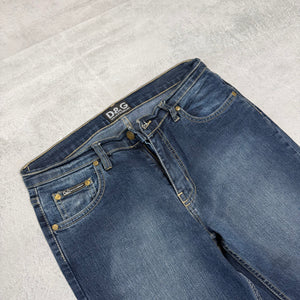 Dolce Gabana Big Print Vintage Jeans | S