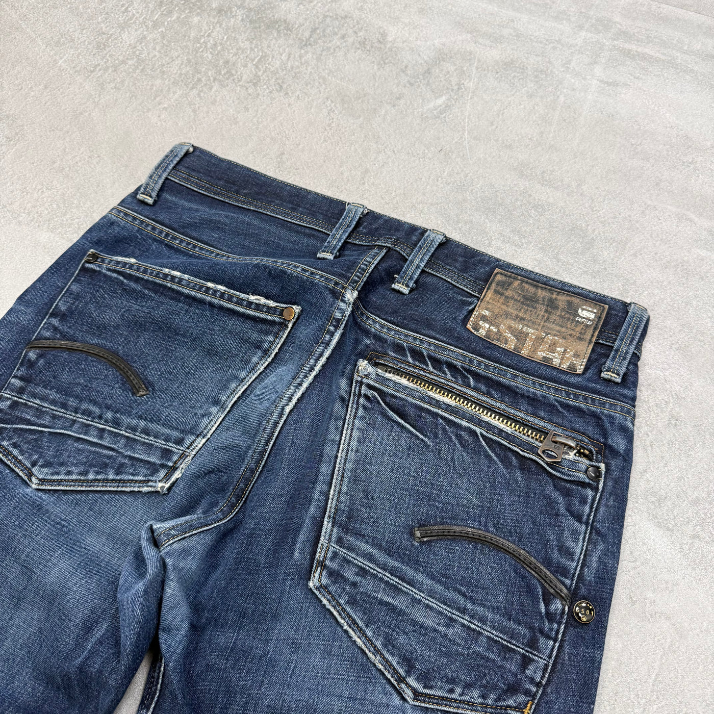 G-Star Washed Vintage Jeans | S
