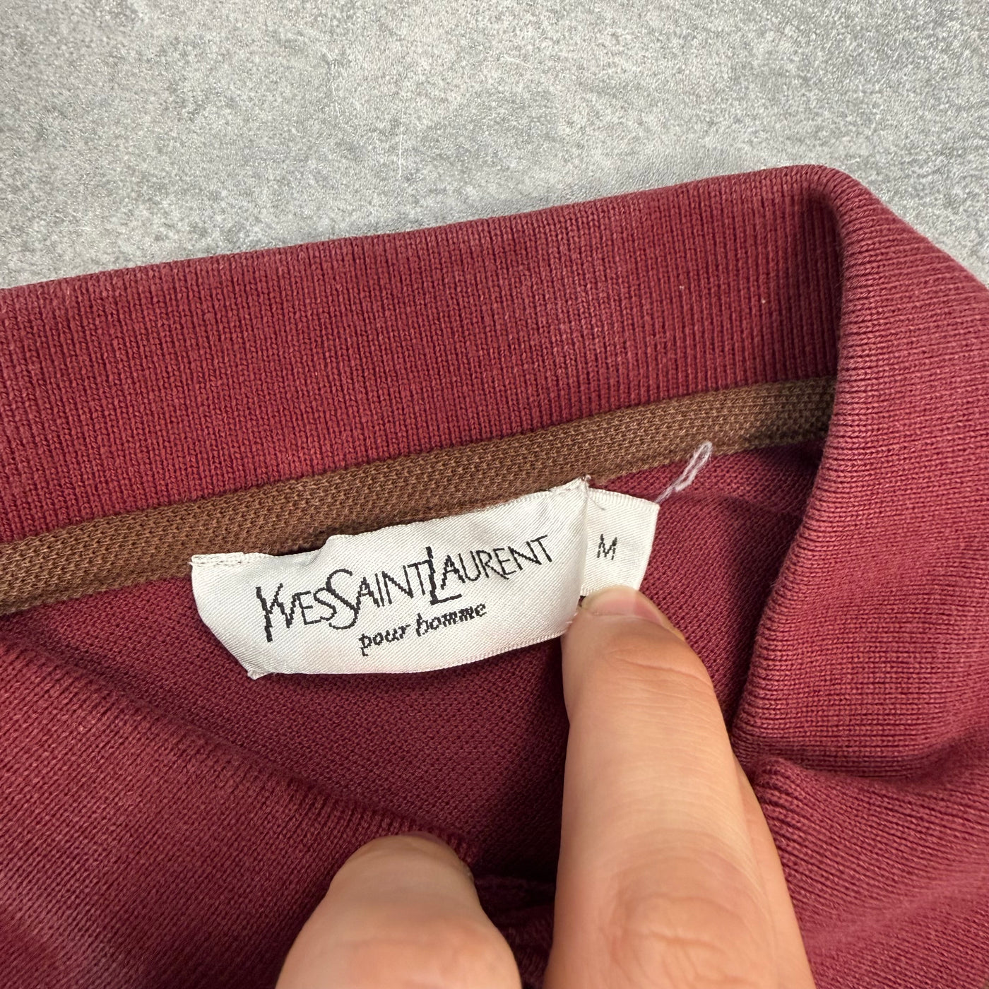 Yves Saint Laurent *Premium Vintage Polo | M