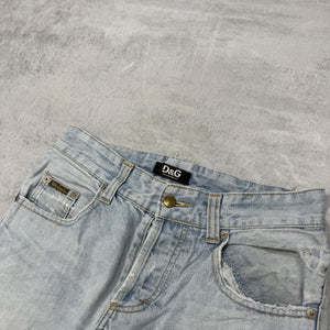 Dolce Gabana Big Print Vintage Jeans | S