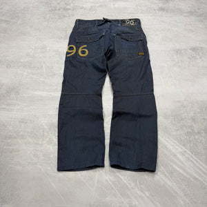 G-Star Big Print Washed Vintage Jeans | S