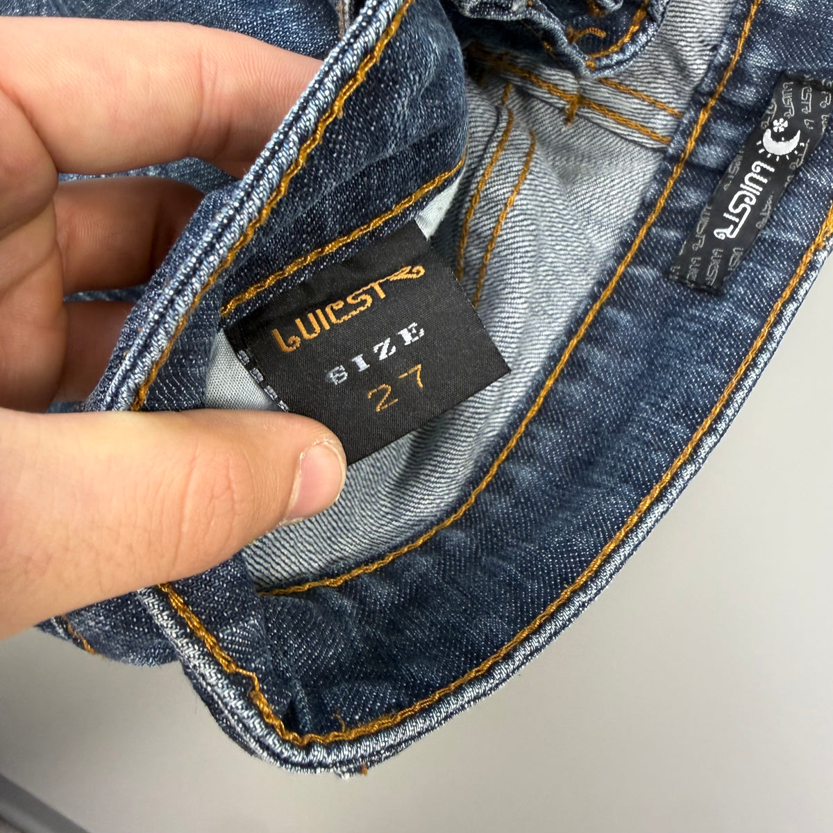 Y2K Bootcut Washed Vintage Jeans | XS