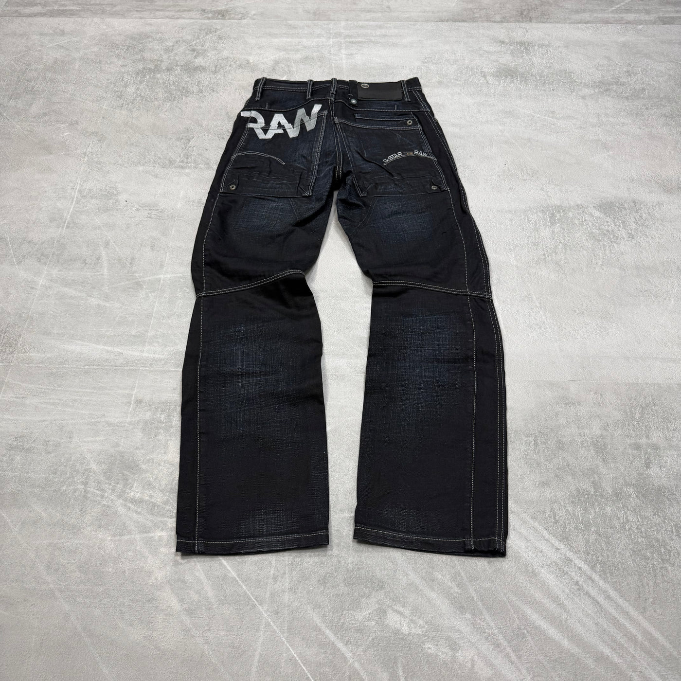 G-Star Big Print Vintage Jeans | XS