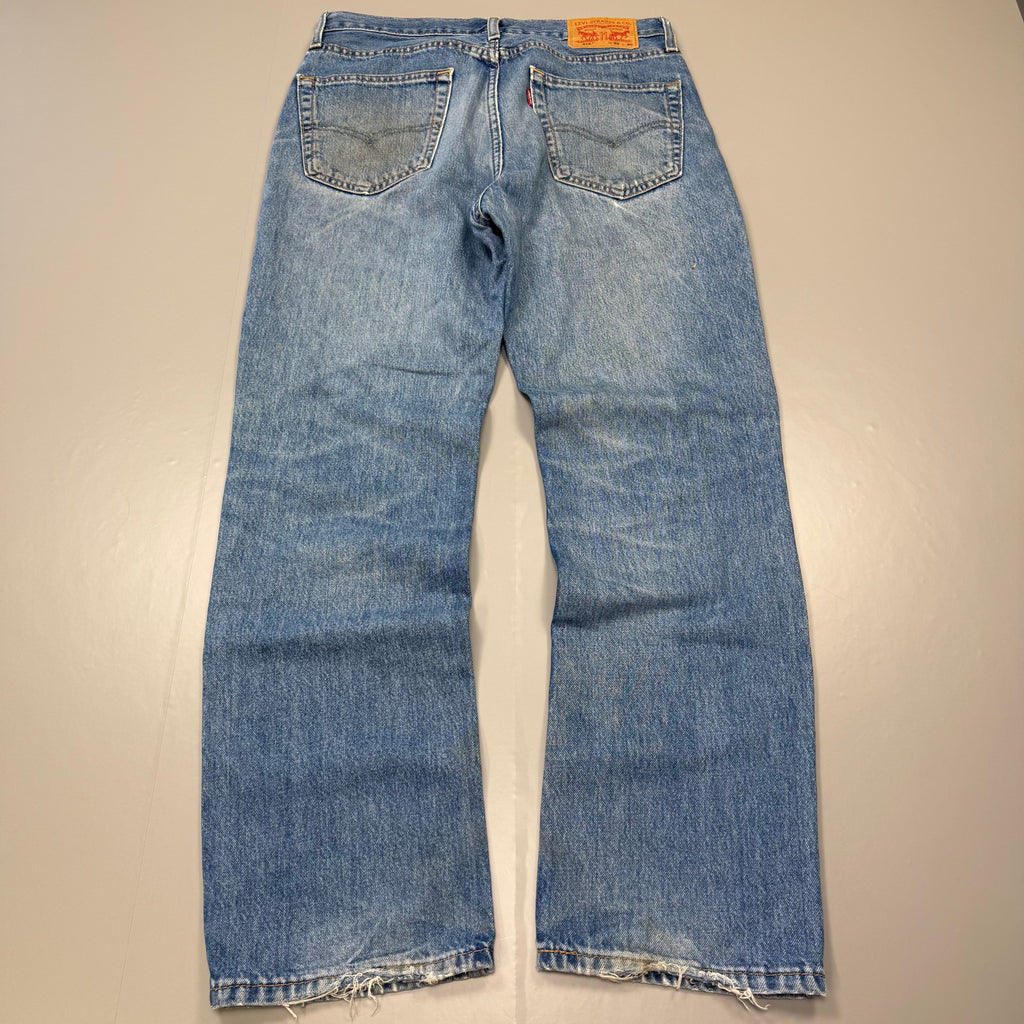 Levis 516 Washed Vintage Jeans | M