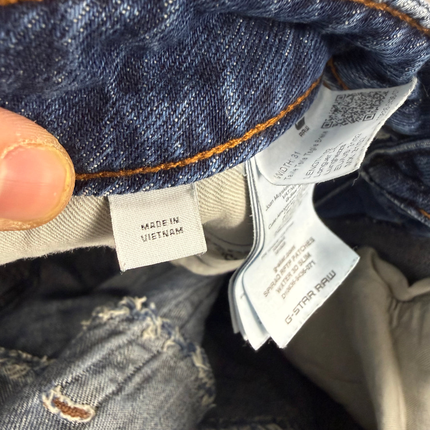 G-Star Washed Vintage Jeans | S