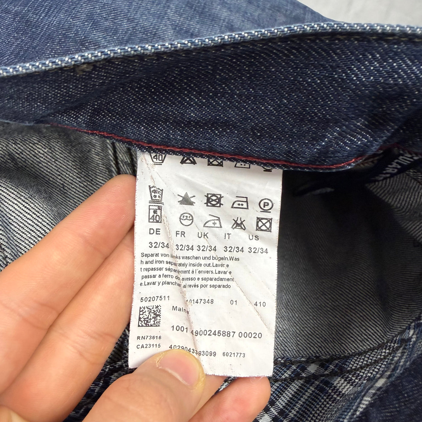 Hugo Boss Washed Vintage Jeans | S