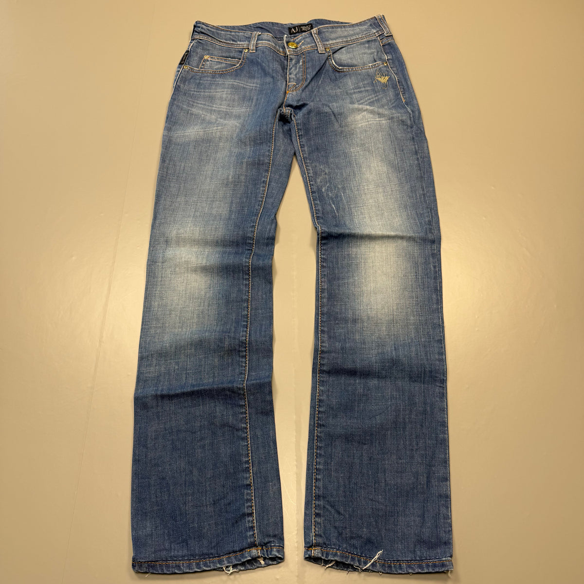 Armani Washed Vintage Jeans | XS
