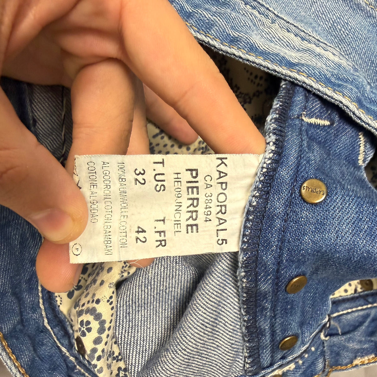 Kaporal Washed Vintage Jeans | S