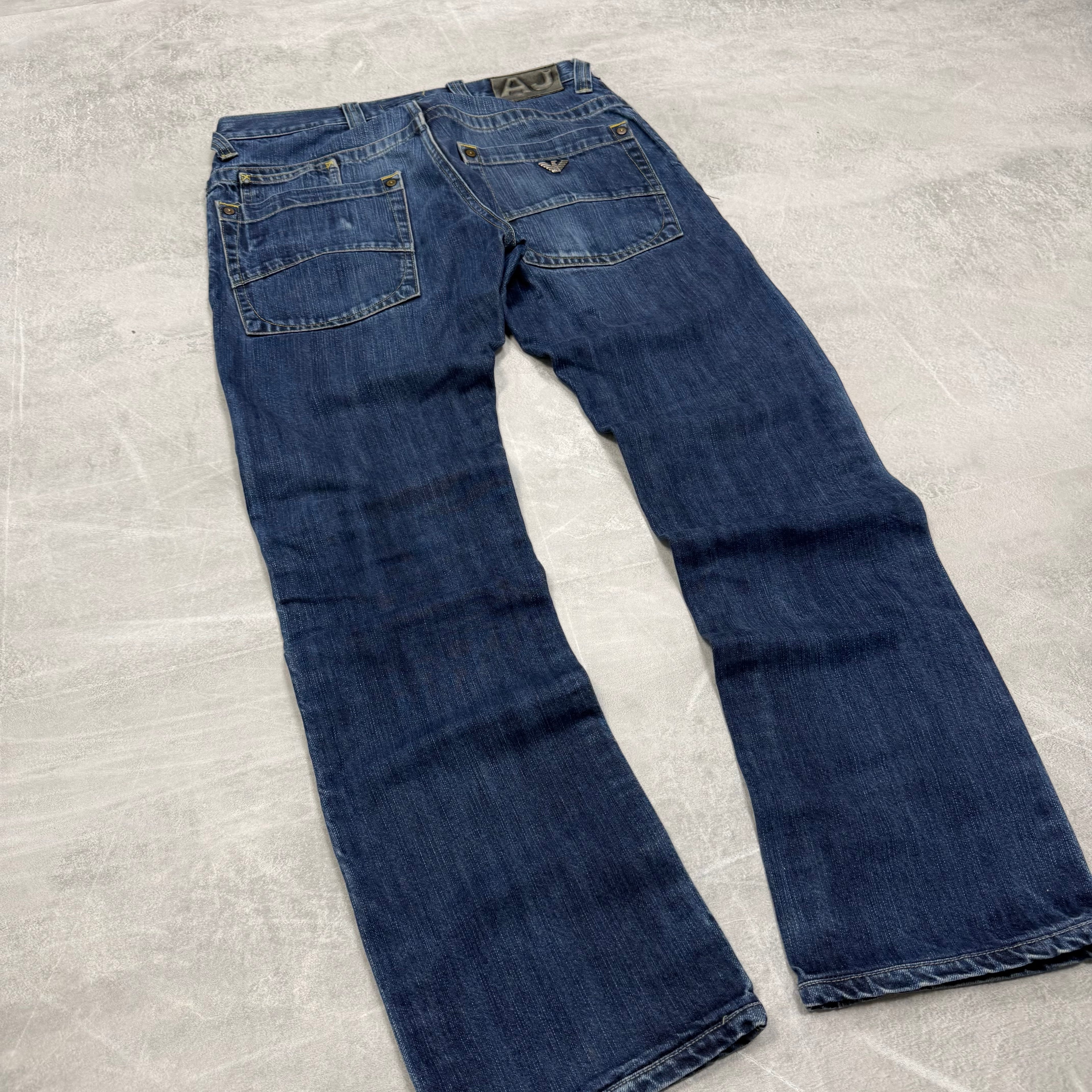 Armani Washed Vintage Jeans | S