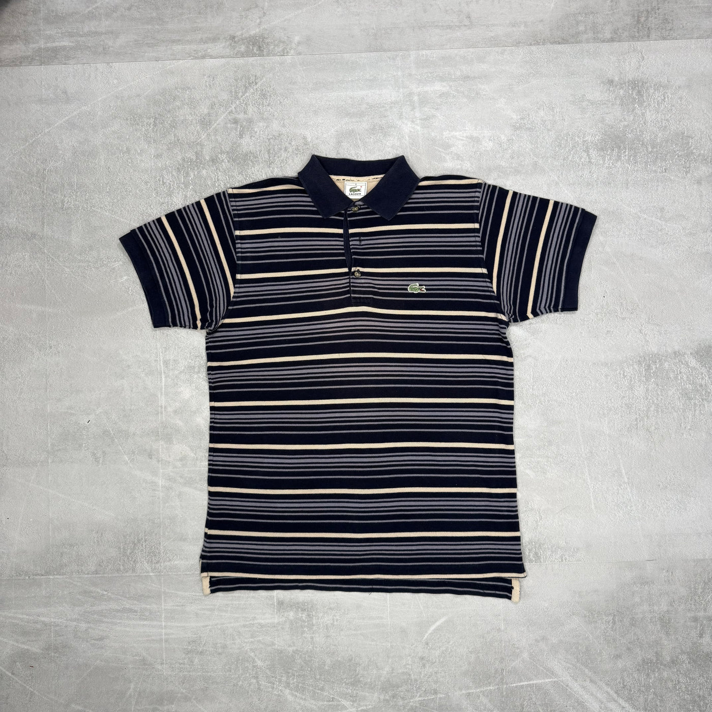 Lacoste Premium Stripe Polo | M