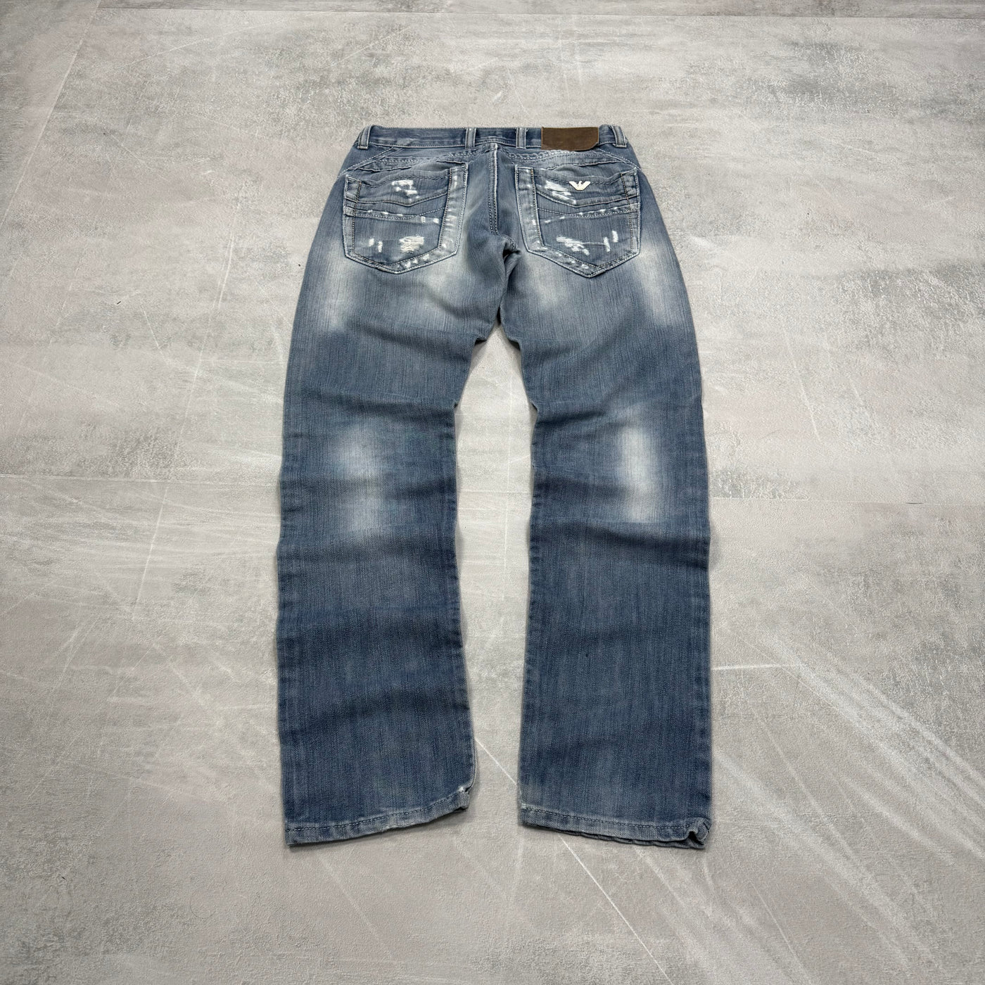 Armani Washed Vintage Jeans | S