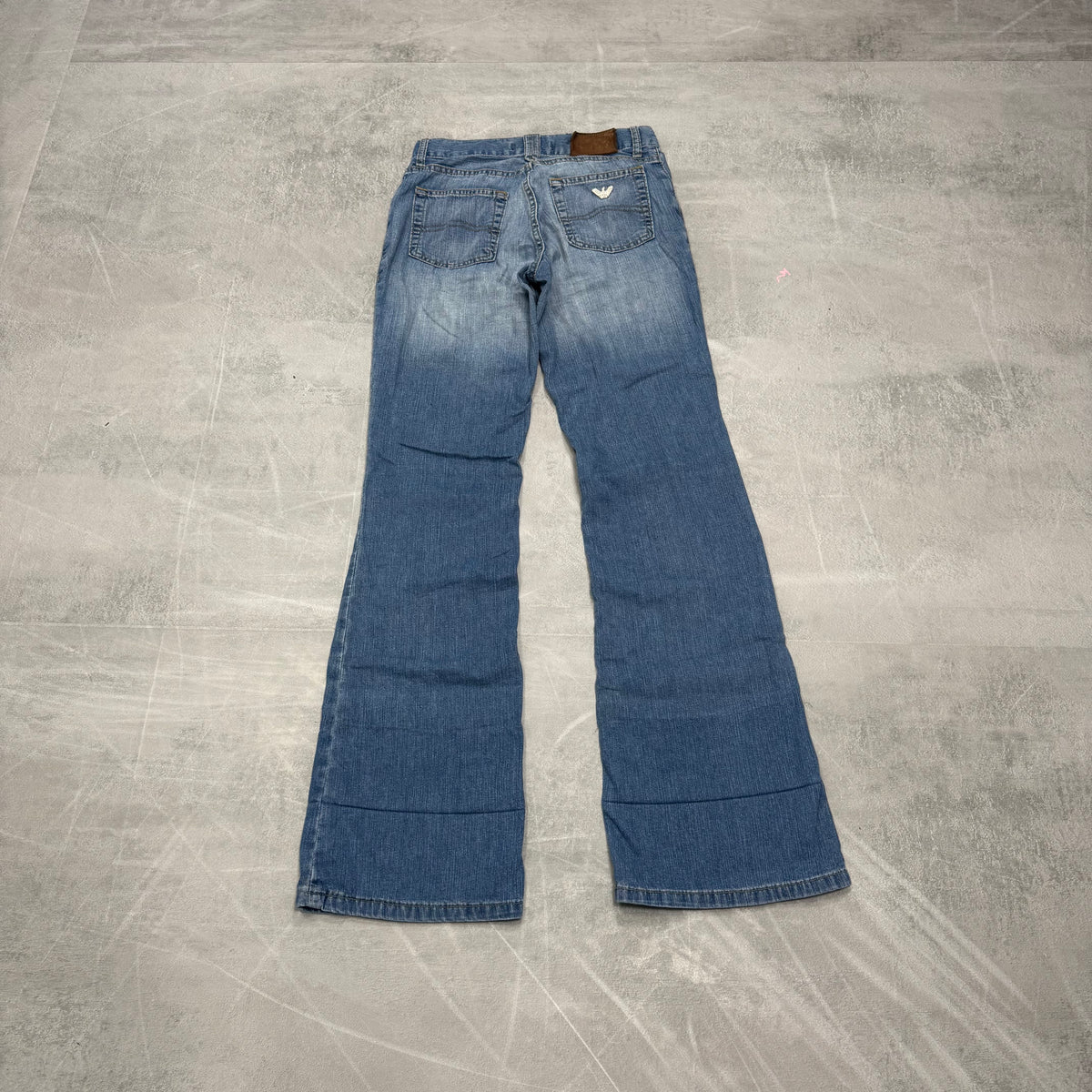 Armani Bootcut Washed Vintage Jeans | S
