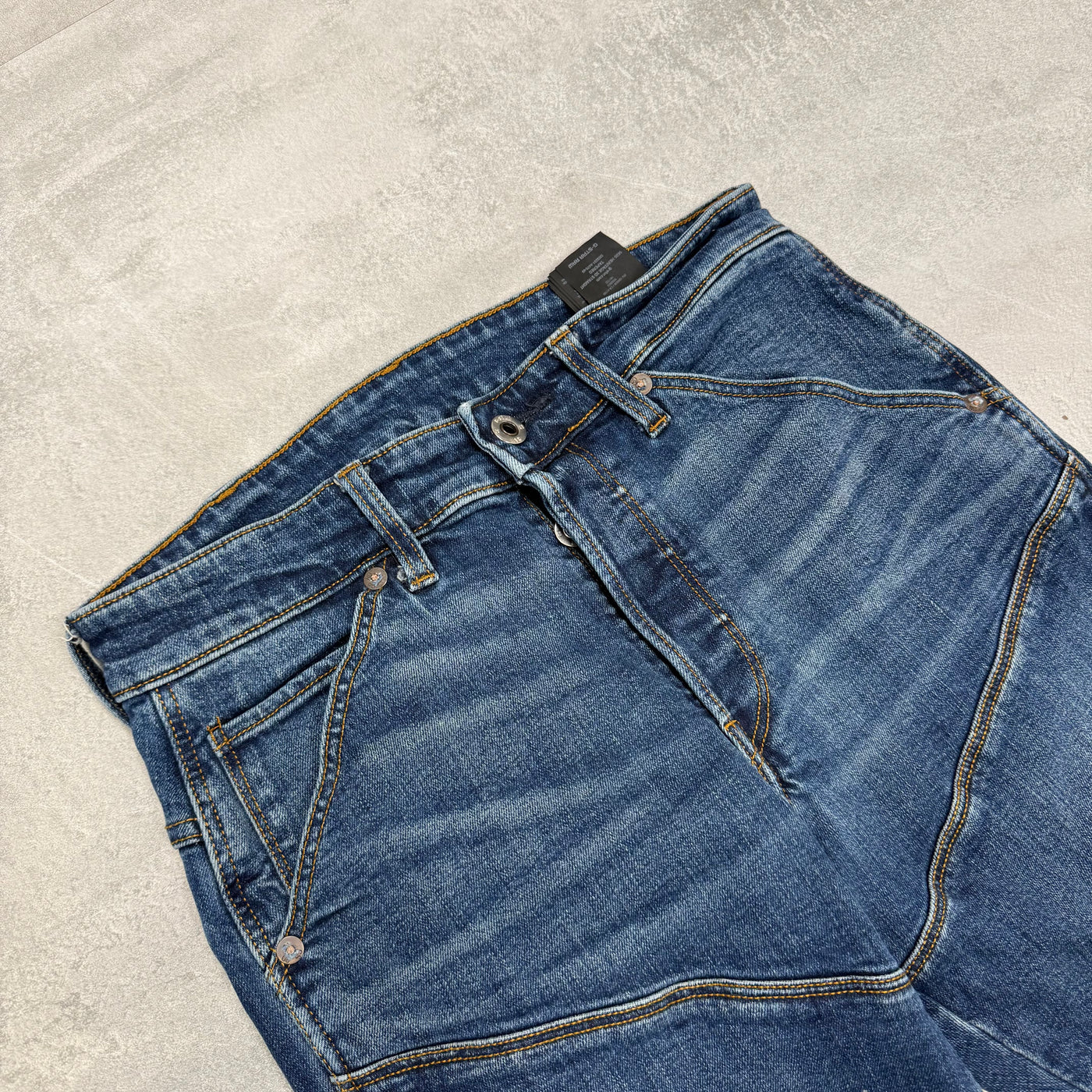 G-Star Big Print Vintage Jeans | XS