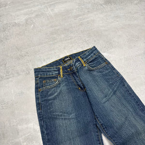 Dolce Gabana Big Print Vintage Jeans | XS