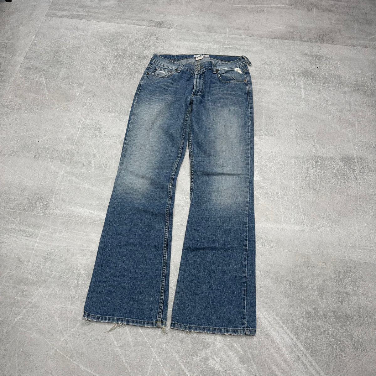 Armani Bootcut Washed Vintage Jeans | S