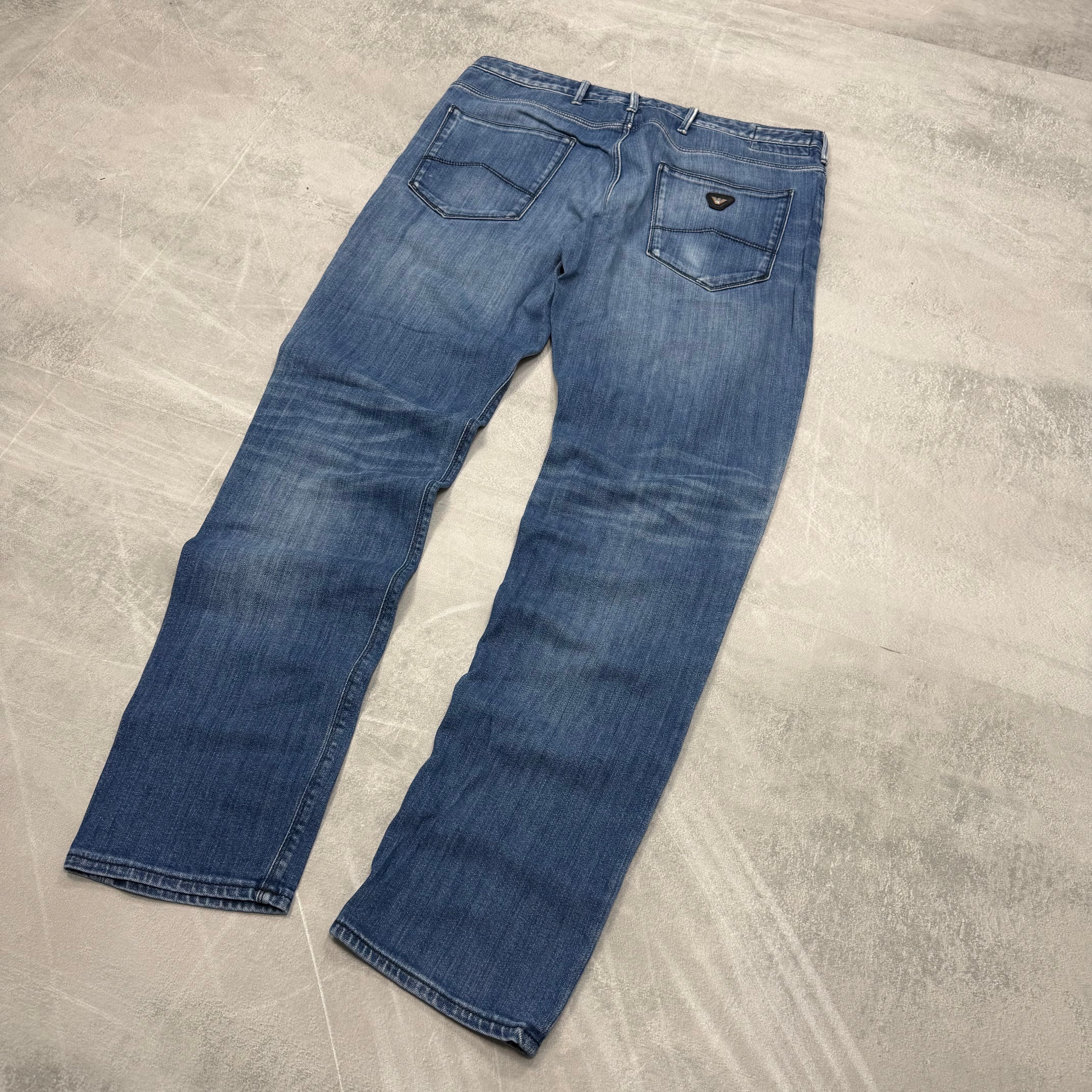 Armani Washed Vintage Jeans | M