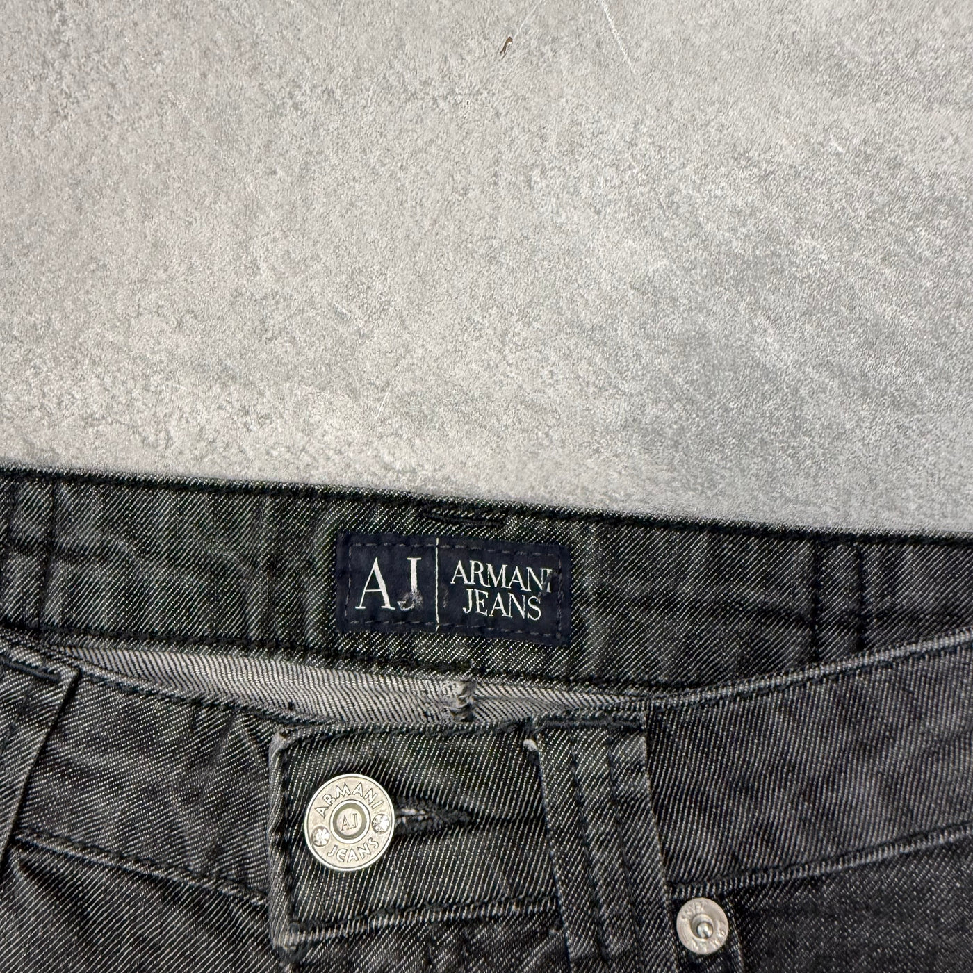Armani Washed Vintage Jeans | XS