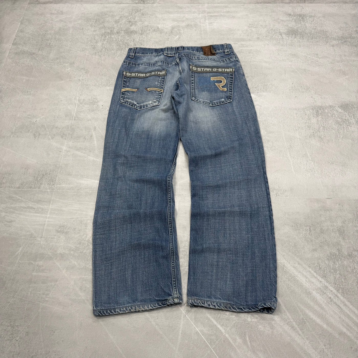 G-Star Big Print Vintage Jeans | S