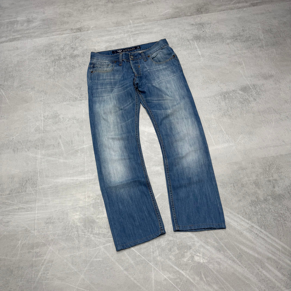 Armani Washed Vintage Jeans | XS
