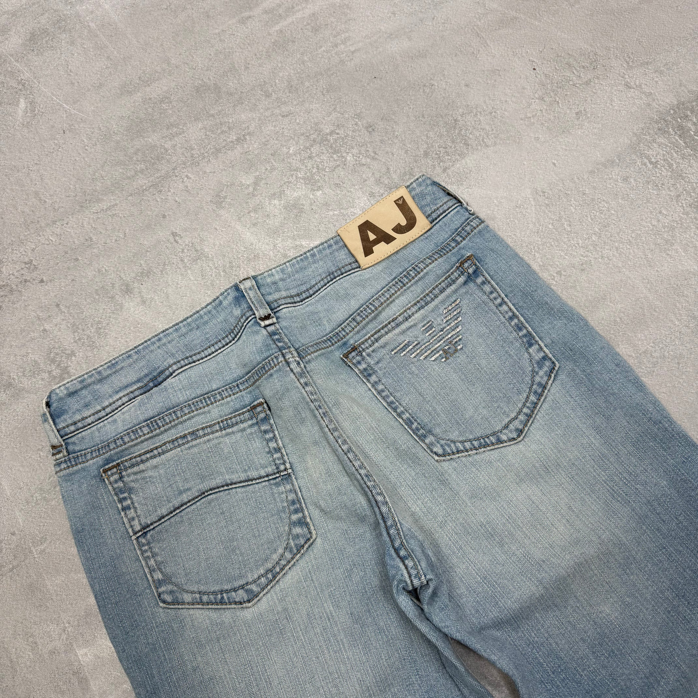 Armani Big Logo Jeans | XS