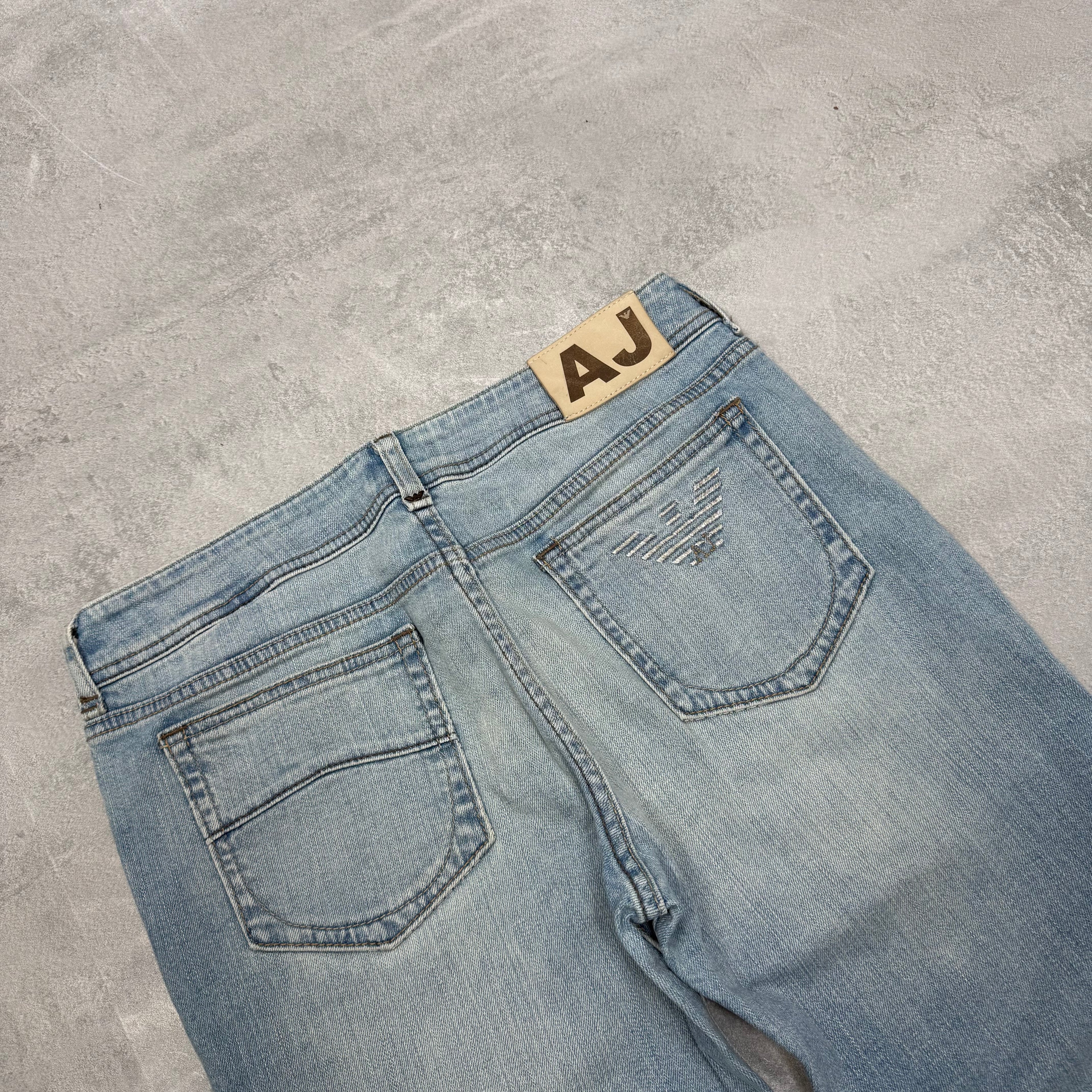 Armani Big Logo Jeans | XS
