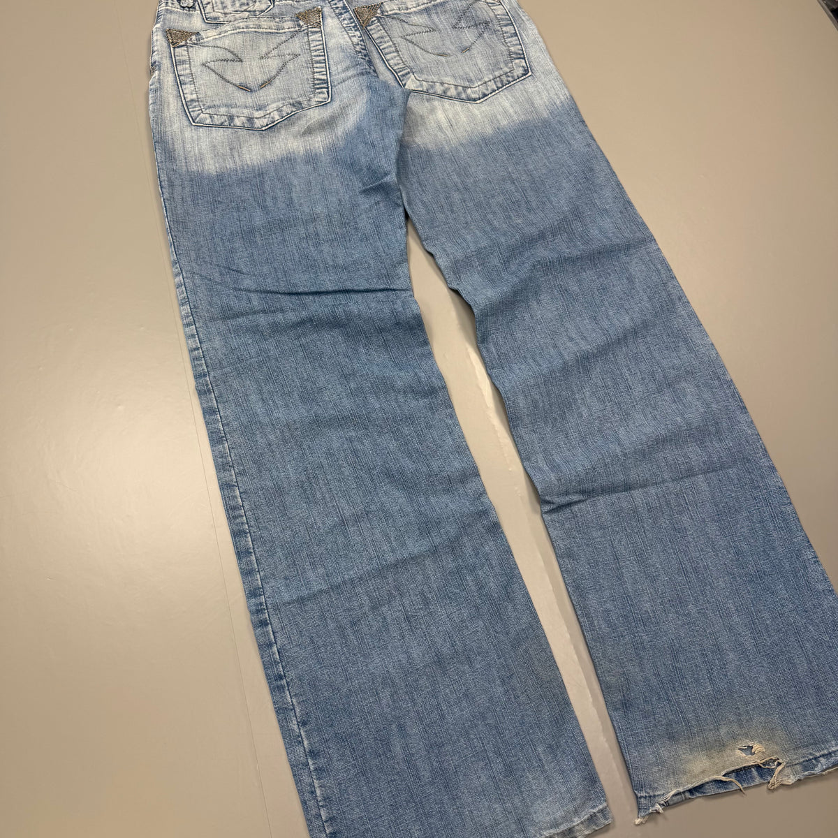Diesel Bootcut Washed Vintage Jeans | M