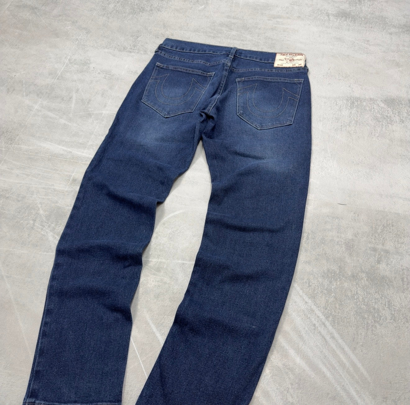 True Religion Washed Vintage Jeans | S