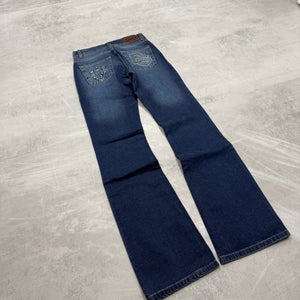 Dolce Gabana Big Print Vintage Jeans | S
