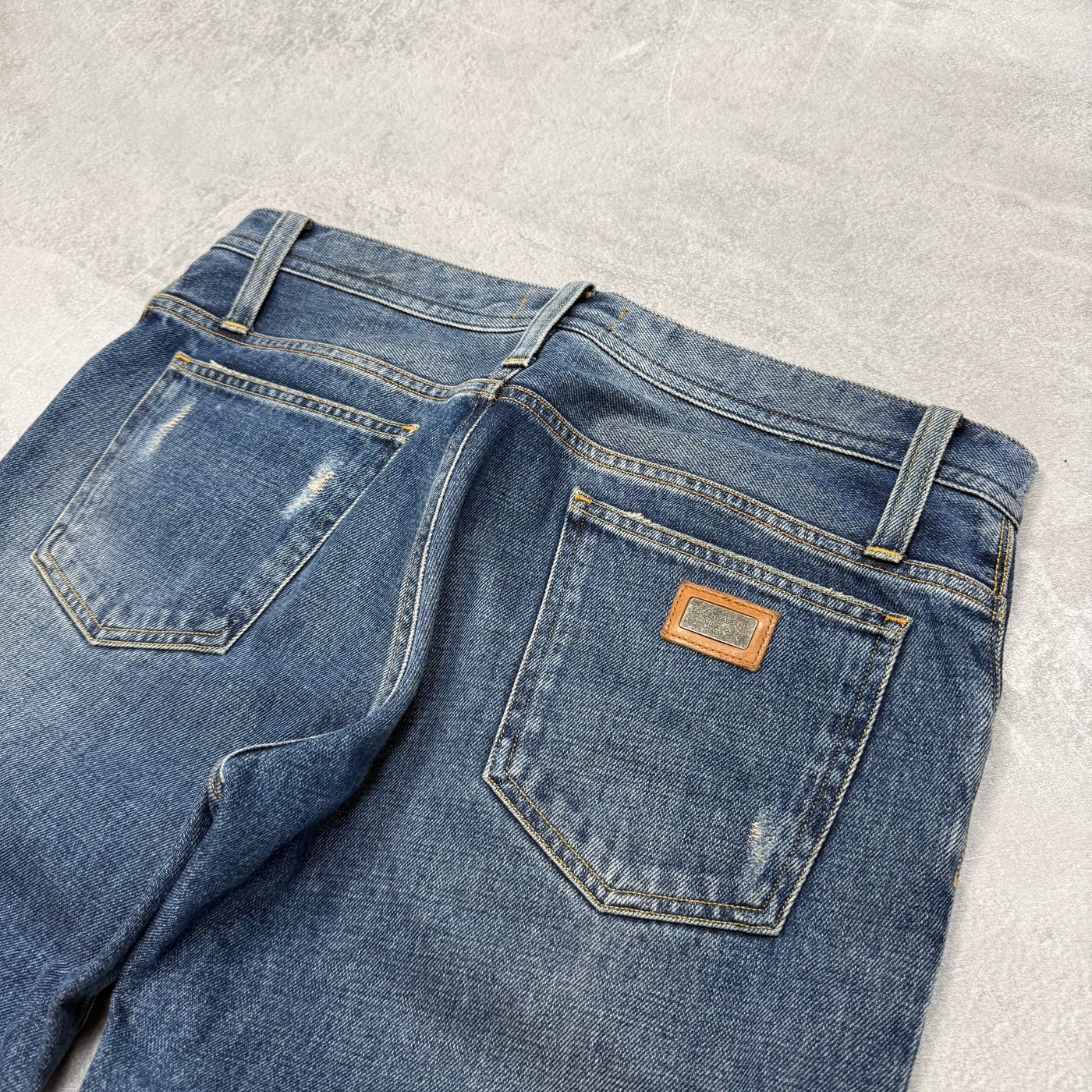 Dolce Gabana Washed Vintage Jeans | S