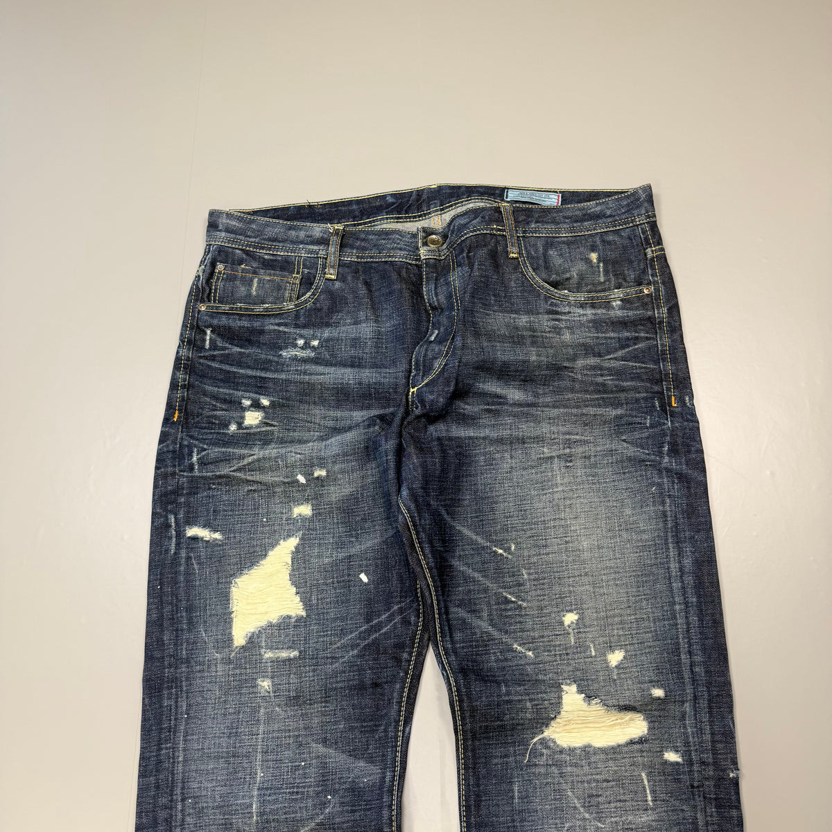 Jack Jones Baggy Washed Vintage Jeans | L