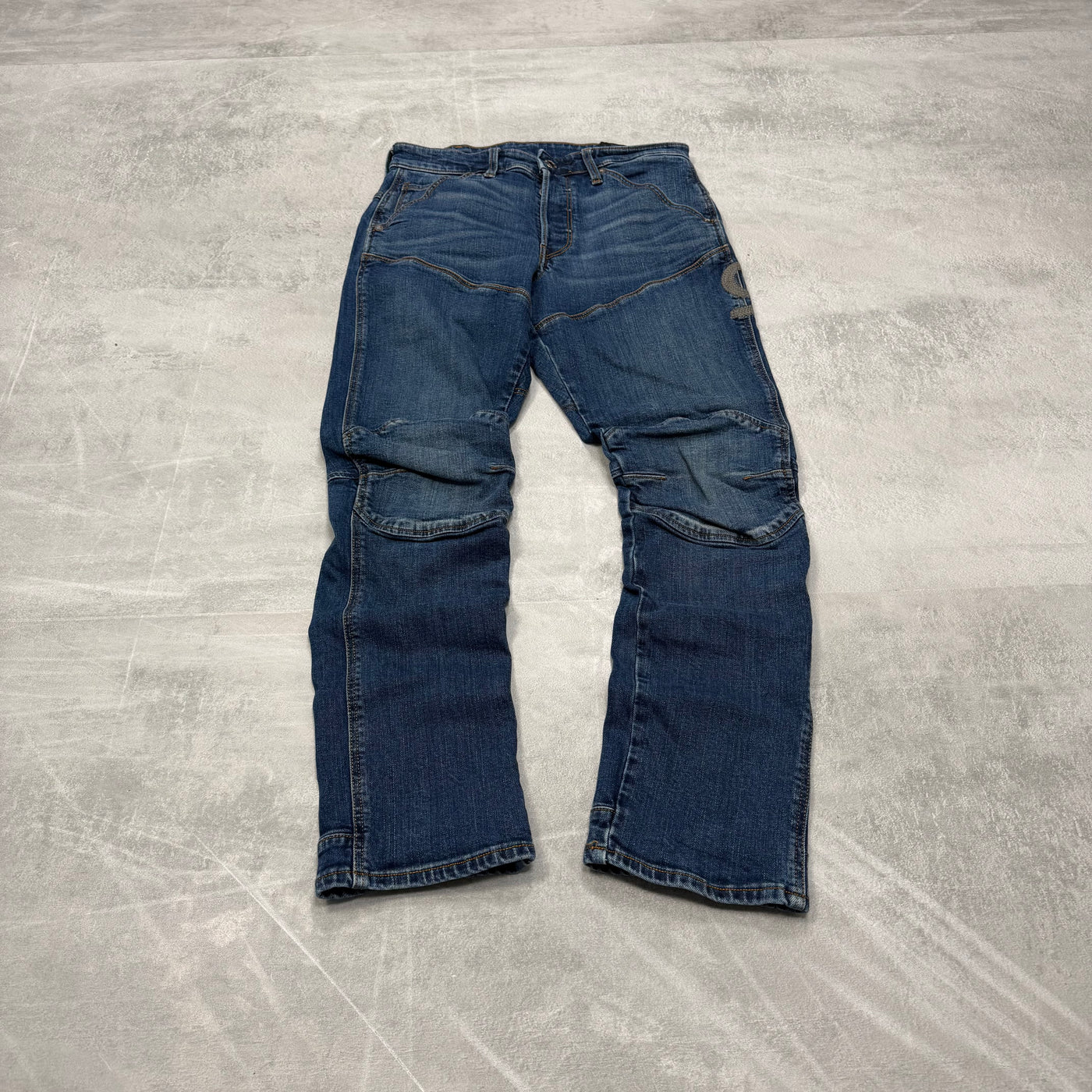 G-Star Big Print Vintage Jeans | XS