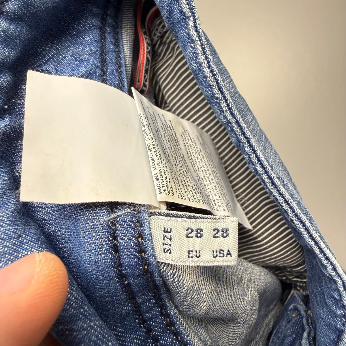 Armani Washed Vintage Jeans | XS