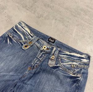Dolce Gabana Big Logo Jeans | XS