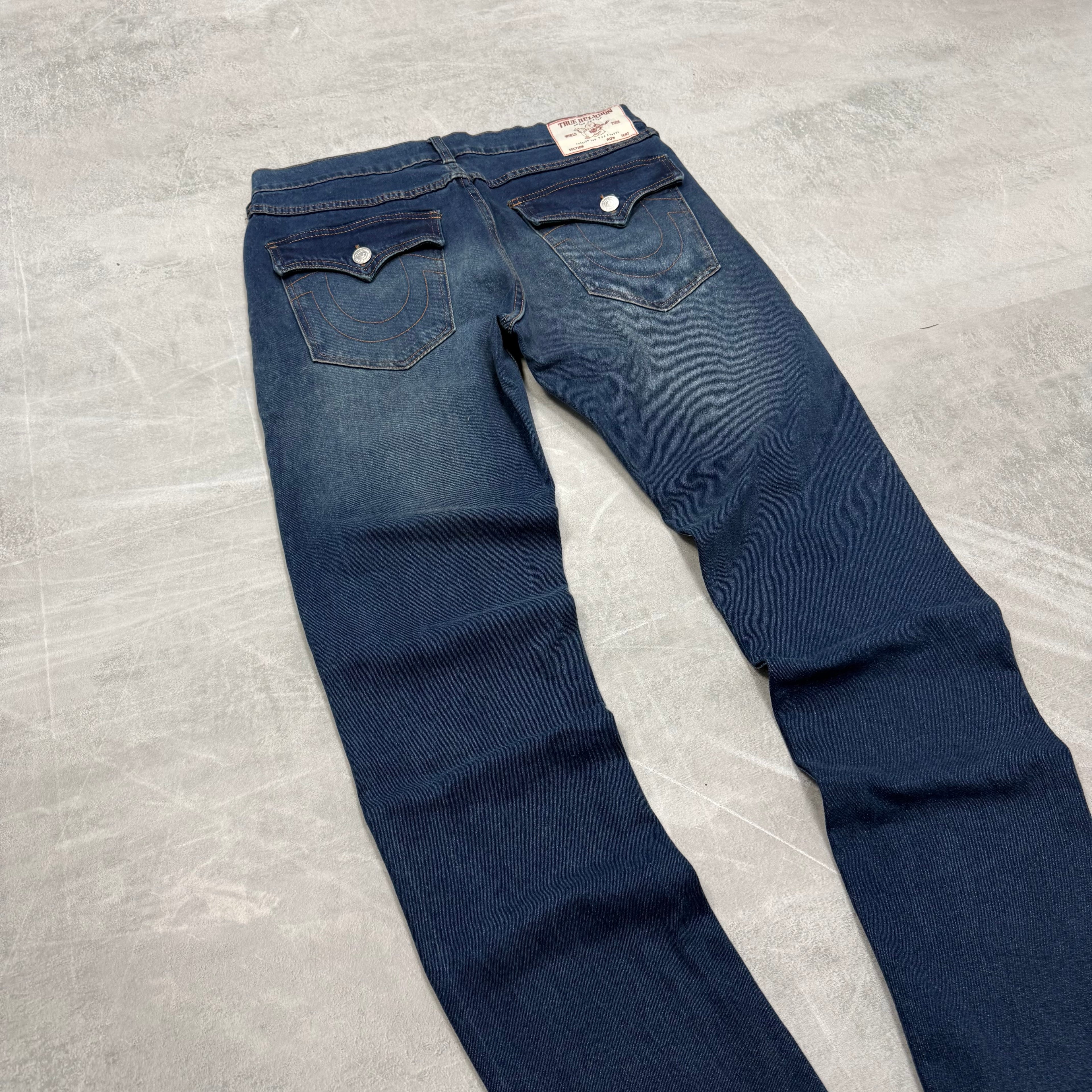 True Religion  Washed Vintage Jeans | S