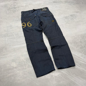 G-Star Big Print Washed Vintage Jeans | S